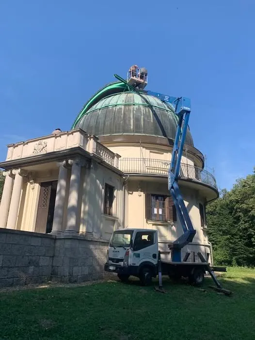 Svábhegyi Csillagvizsgáló kupola javítás Budapest